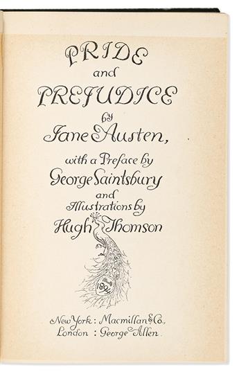 Austen, Jane (1775-1817) Pride and Prejudice, the Peacock Edition.